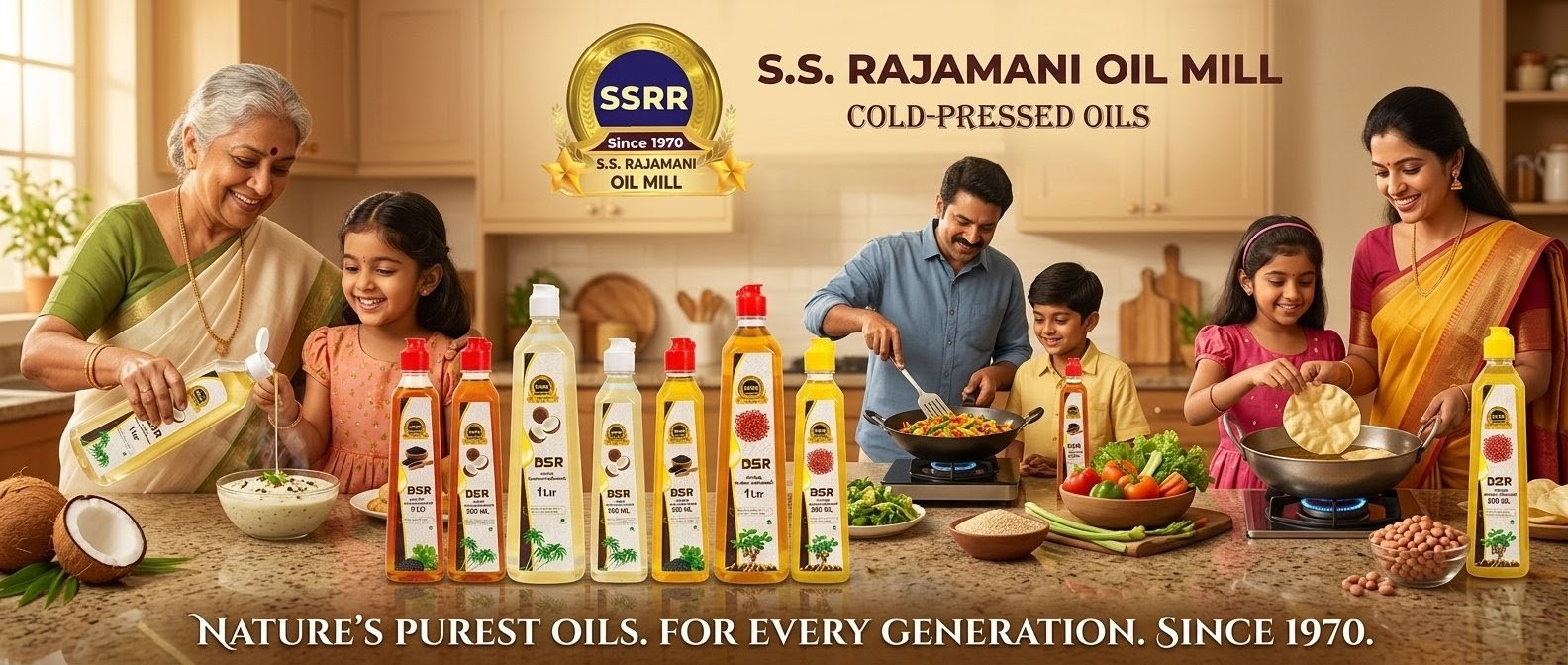 SSR Oil Mart Cold-Pressed Oils